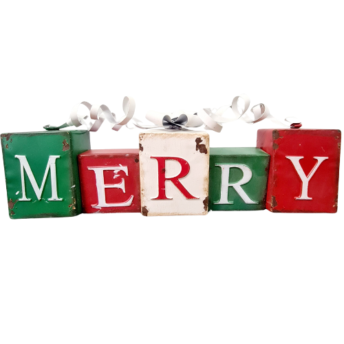Vintage Merry Christmas Gift Boxes