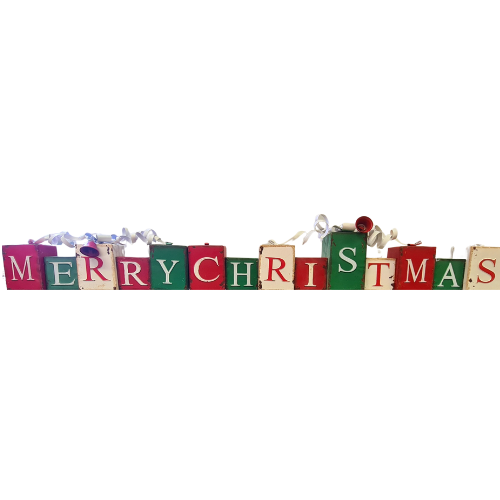 Vintage Merry Christmas Gift Boxes
