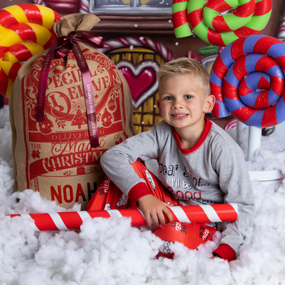 Dasher Christmas Sack Red