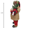 80cm Tartan Themed Country Fluffy Santa