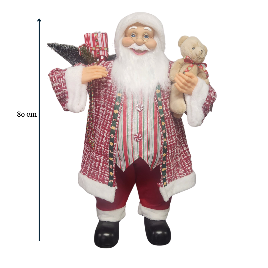 80cm Candy Themed Santa