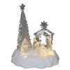 Acrylic Nativity Scene - Light Up with Music