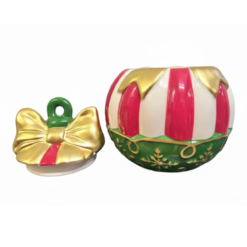 Bauble Cookie Jar – 18 cm (Hand painted)