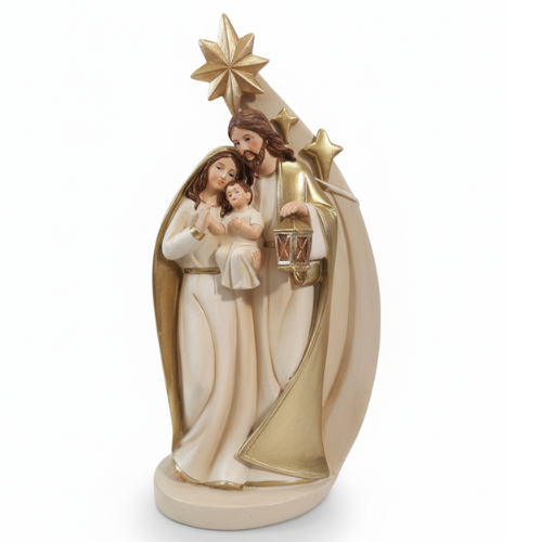 Light Up Nativity Statue – Elegant Mary, Joseph & Baby Jesus