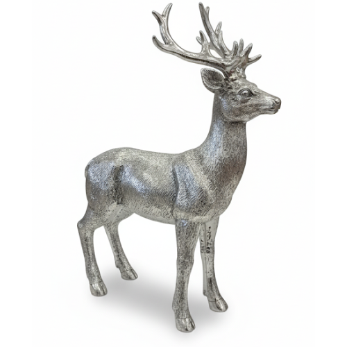 Silver Standing  Reindeer