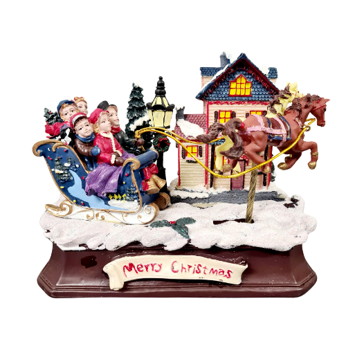 120mm Family House Musical Box
