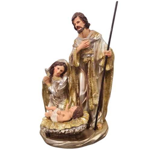 Gold & Silver Holy Family – 30 cm