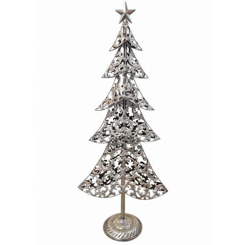 Large Silver Steel Tree