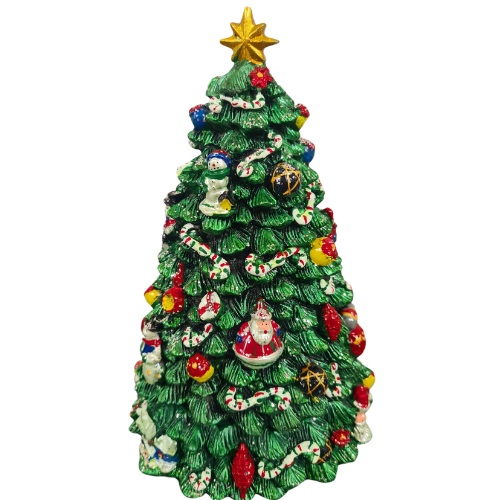 Large Revolving Musical Christmas Tree