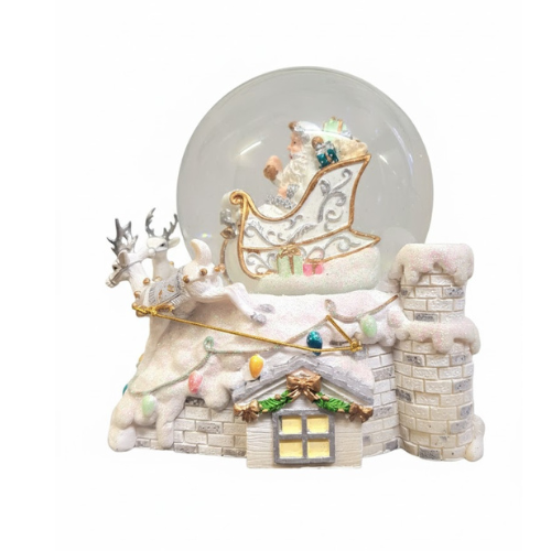 Magical Christmas Snow Globes