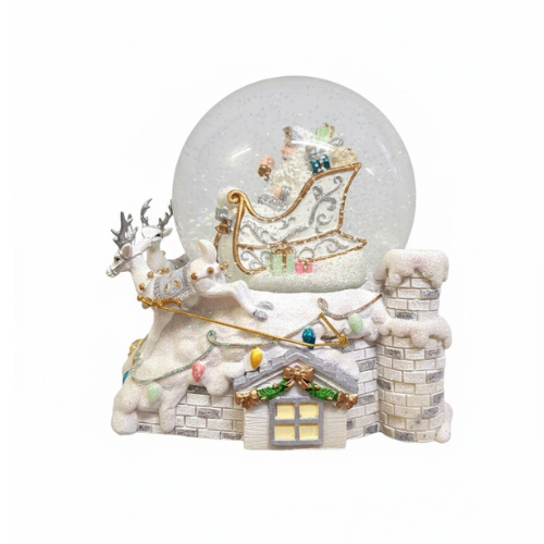 Magical Christmas Snow Globe