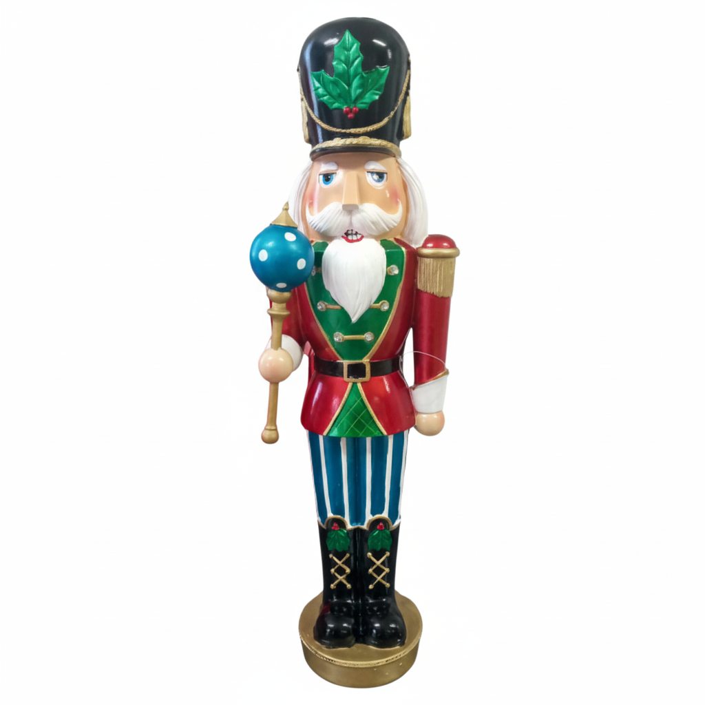Classic Nutcracker - Blue Pants(with Lights) - 460mm