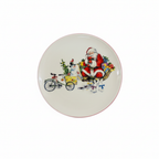 Santa Cake Plate
