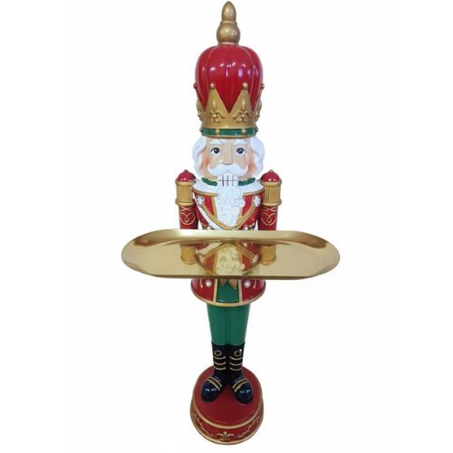 Nutcracker With Gold Tray