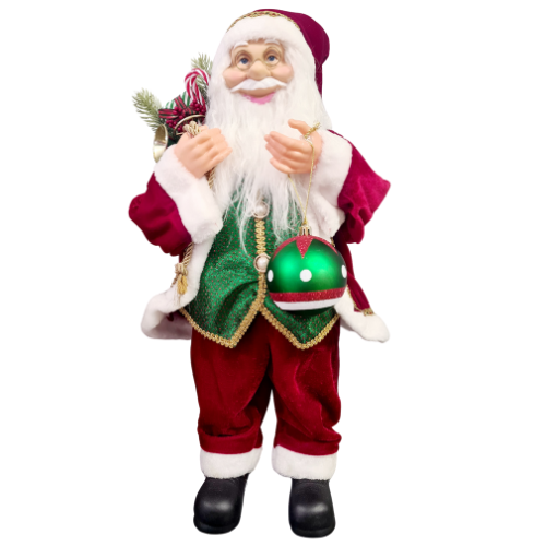 600mm Red & Green Santa