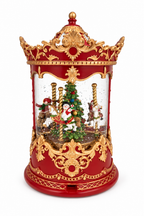 Christmas Magic Carousel Snow Globe
