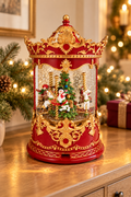 Christmas Magic Carousel Snow Globe
